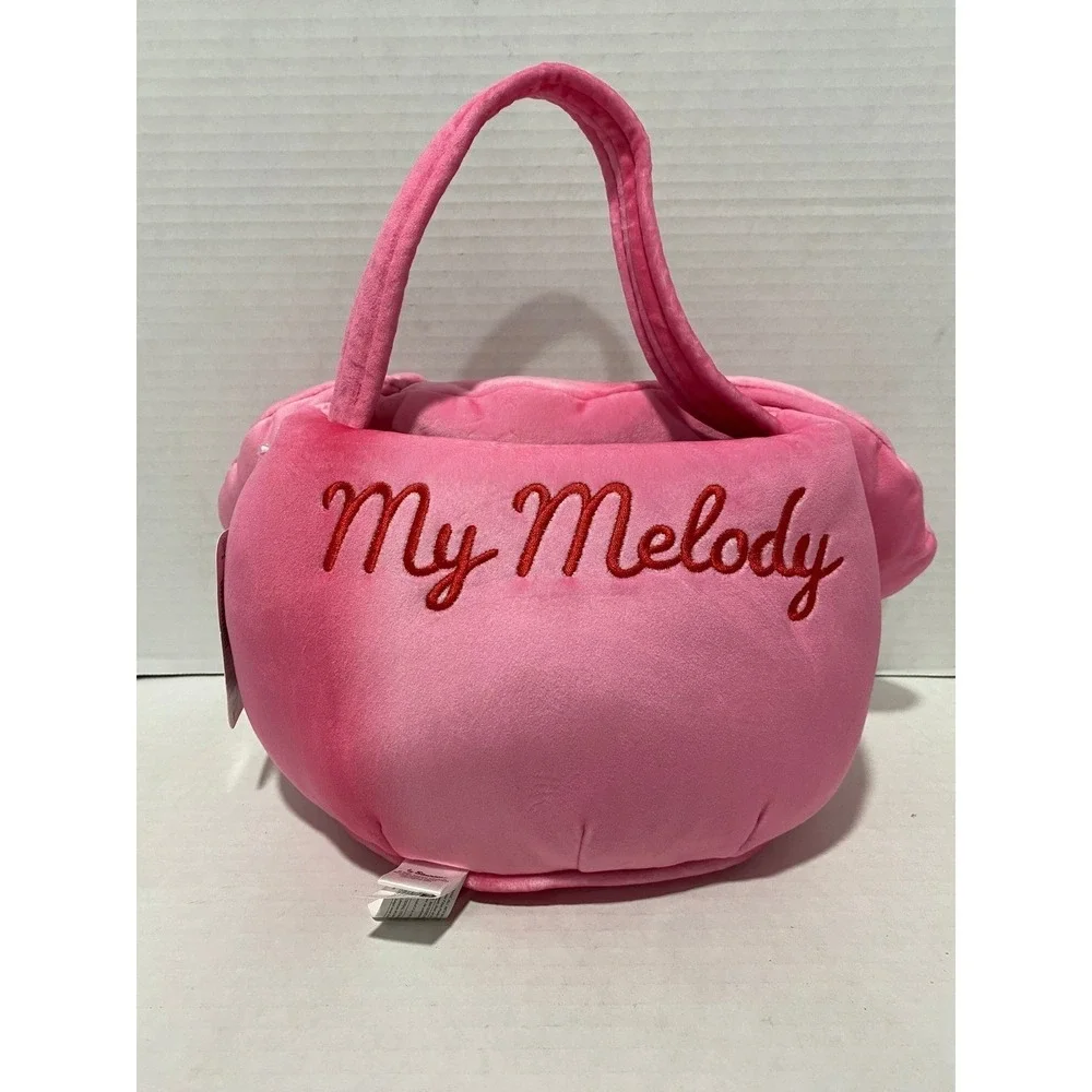 Sanrio My Melody Valentine's Day Bucket Plush Pink NWT